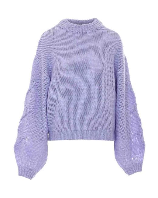 Lisa Yang Purple Lilac Runi Sweater