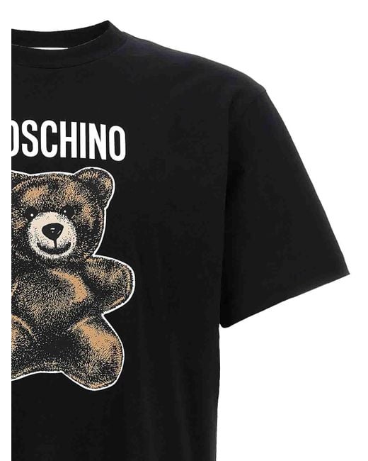 Moschino Black T-Shirt for men
