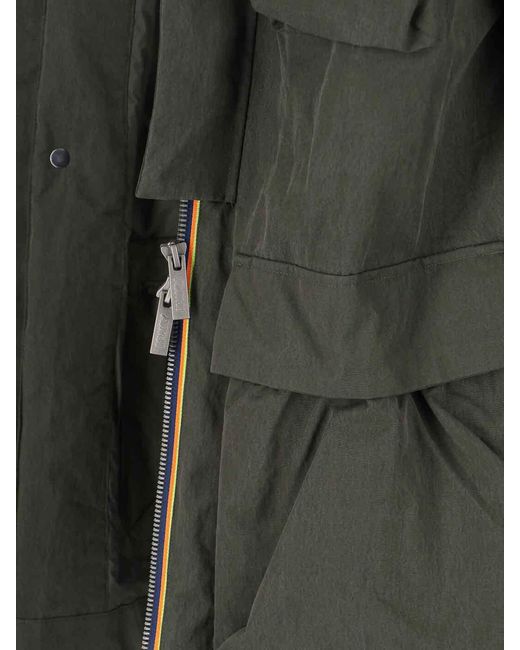 K-Way Green Jacket for men