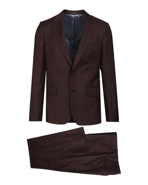 Paul Smith Tailored Single-Breasted Wool Suit for men