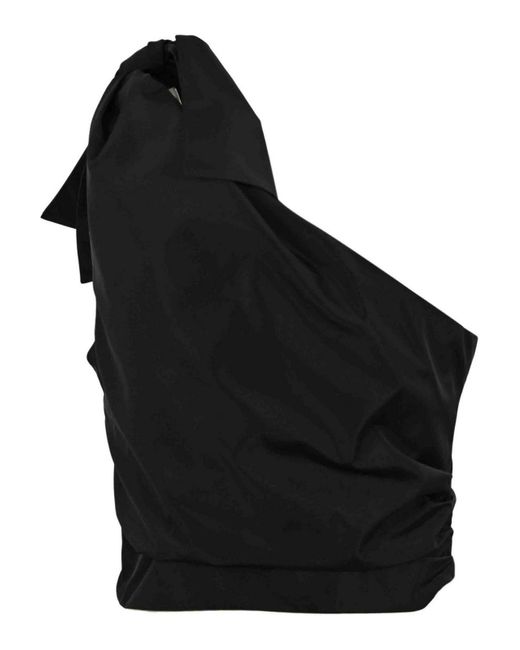 Pinko Black Nosiola One-shoulder Top