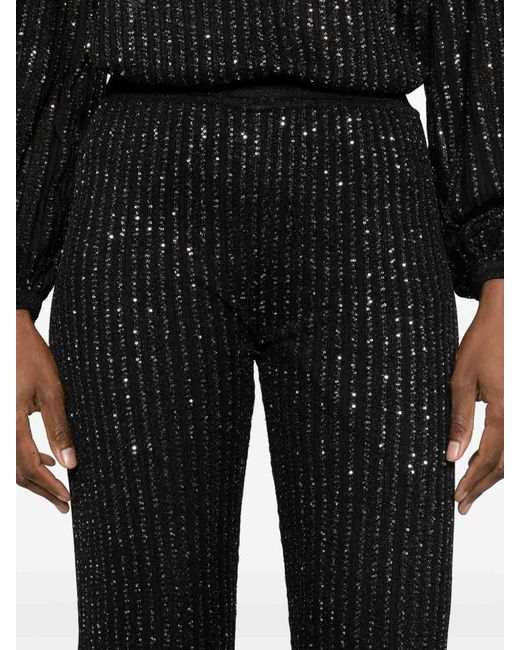 Missoni Black Flared Leg Trousers