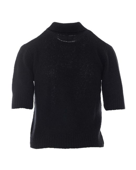 Lisa Yang Black Masy Polo