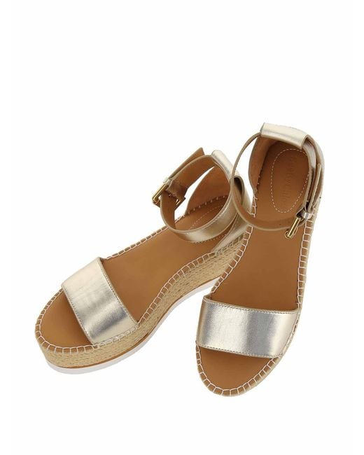 See By Chloé Natural Glyn Espadrillas Plateau
