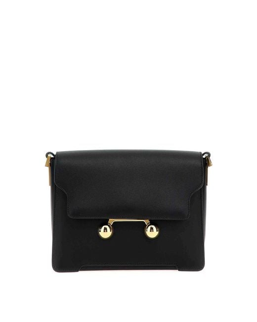 Marni Black Trunkaroo Medium Shoulder Bag