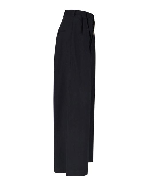 Uma Wang Blue Tailored Trousers