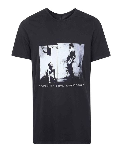 Rick Owens Black Level T T-Shirt for men