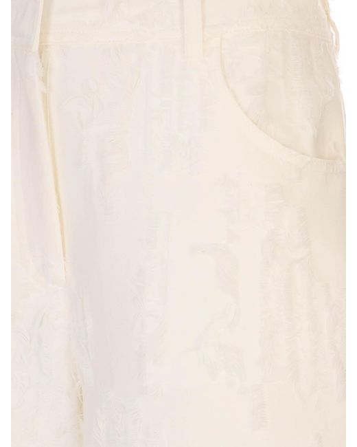 Pantalone di MSGM in White