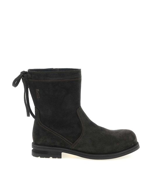 Kiko Kostadinov Black Solid Farkas Boots for men