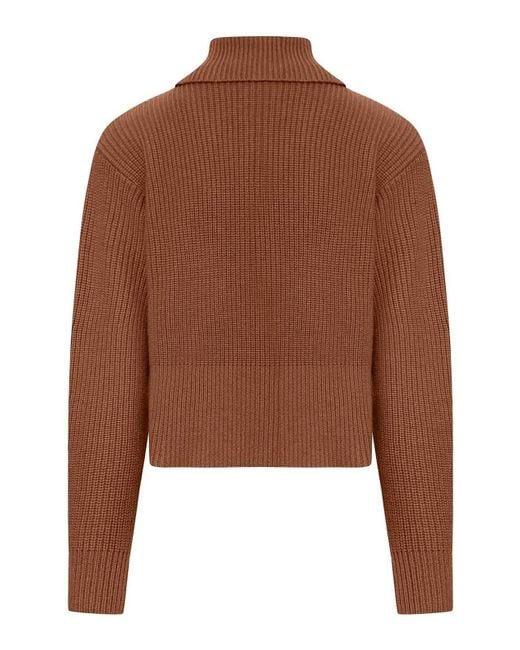 Max Mara Brown Nadar Wool Sweater