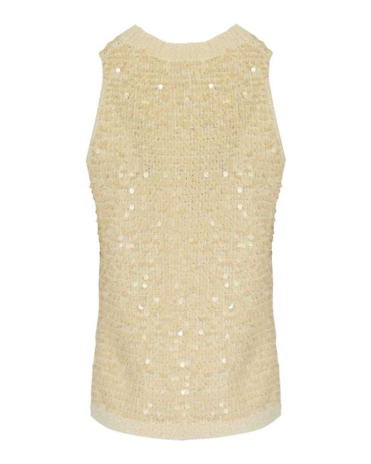 Semicouture Natural Alona Top
