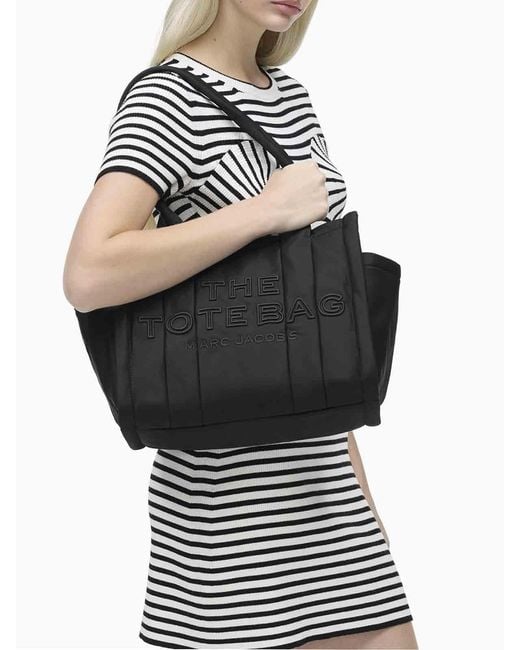 Marc Jacobs Black The Medium Tote Puffy Nylon