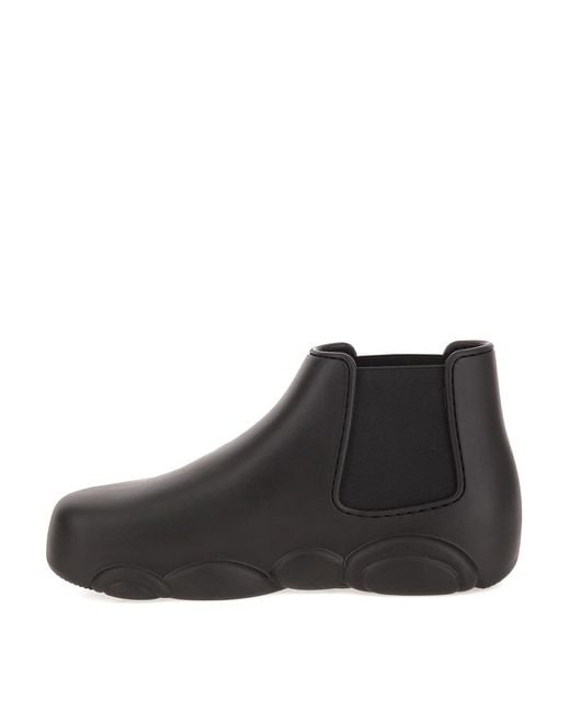 Moschino Black Teddy Pvc Boot for men