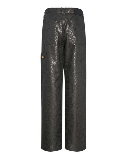 Versace Gray Trousers for men