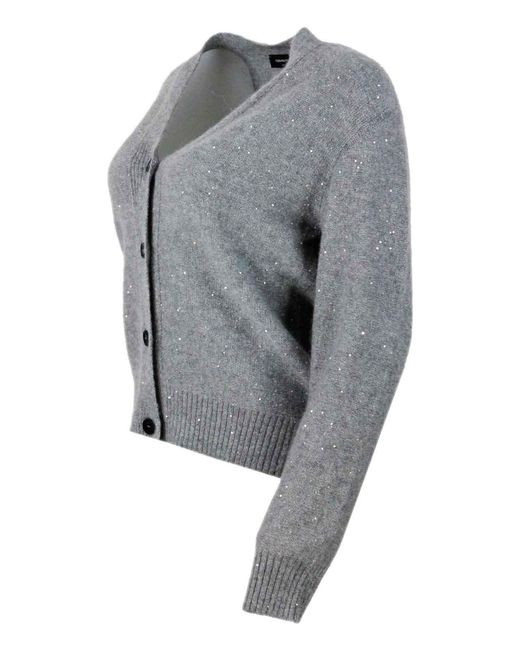 Fabiana Filippi Gray Sweaters