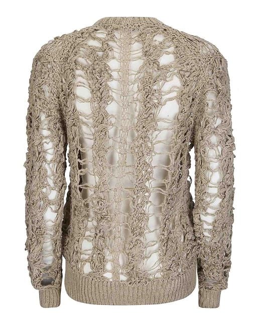 Comme des Garçons Brown Ladies Sweater