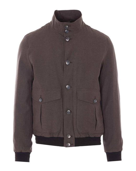 Herno Brown Bomber for men
