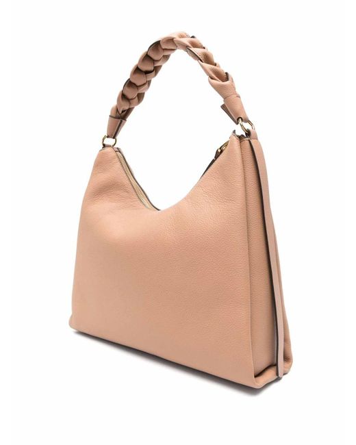 Coccinelle Natural Medium Boheme Tote Bag