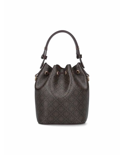 Tory Burch Black Mini Bucket Bag