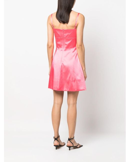Patou Pink Cut-out Minidress