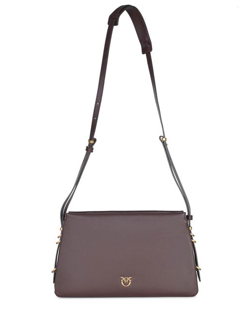 Pinko Purple Bag Made Of Leather