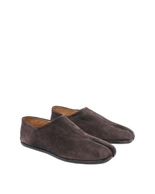 Maison Margiela Brown Tabi Loafers for men