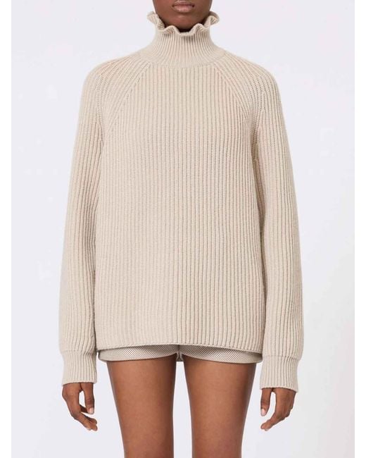 Max Mara White Camino Sweater