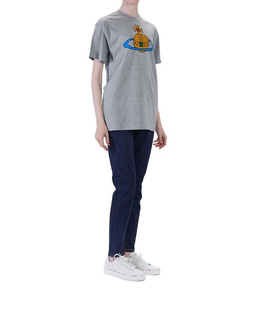 Vivienne Westwood Gray Oversized Classic Tshirt