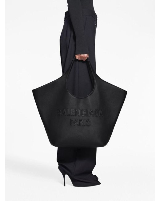 Balenciaga Black Mary-kate Medium Tote Bag