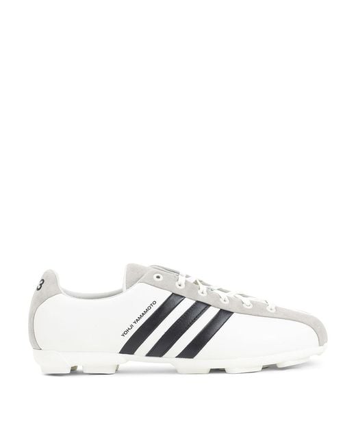 Y-3 White Field Sneakers for men