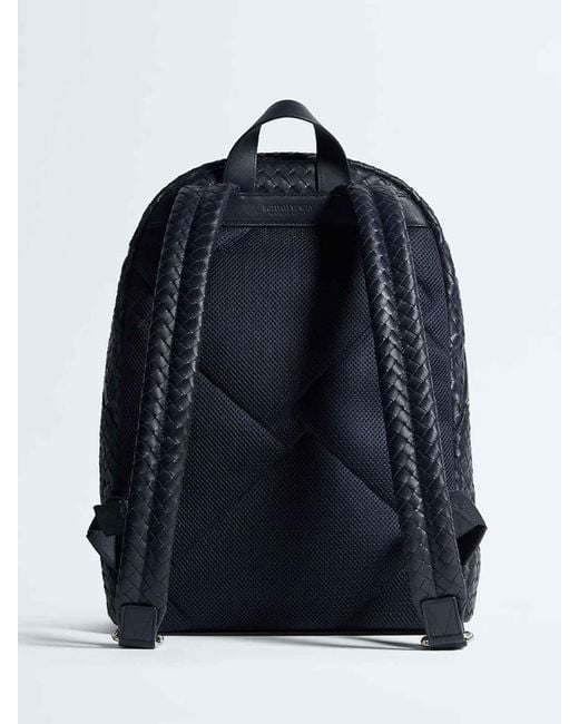 Bottega Veneta Blue Intrecciato Handbag for men