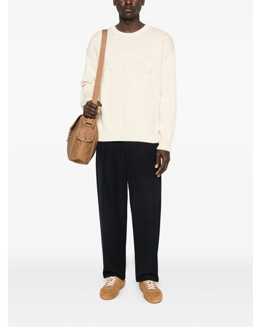 A.P.C. White Sweater for men