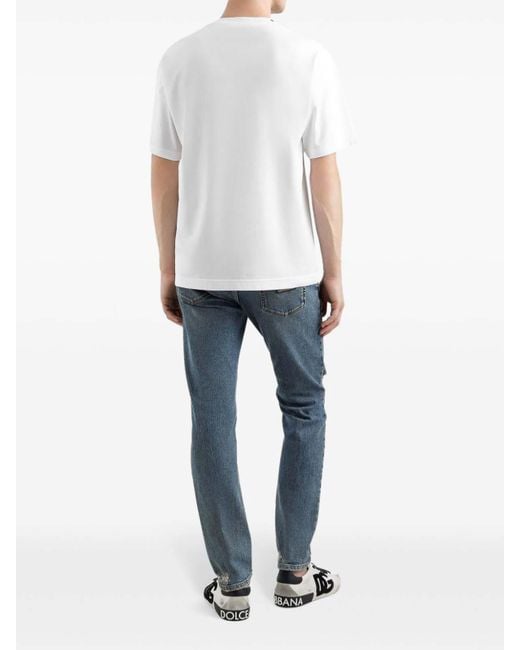 Dolce & Gabbana White T-Shirts for men