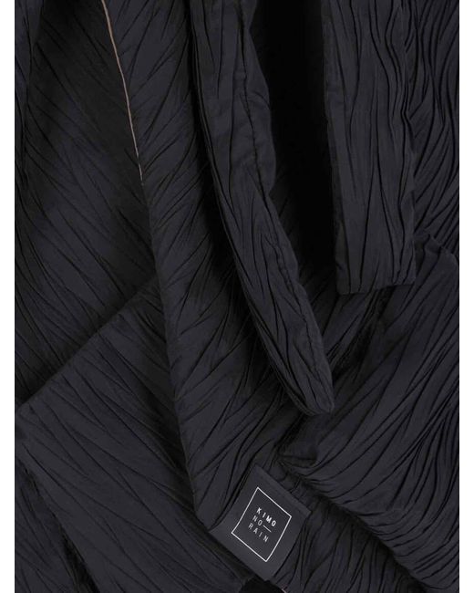 Kimonorain Black Reversible Waterproof Jacket
