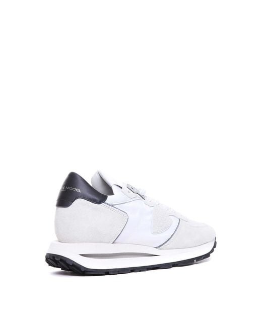 Philippe Model White Trainers for men