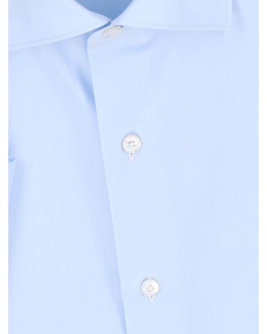 Finamore 1925 Blue Shirt for men