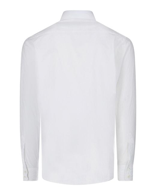 Camicia di Aspesi in White da Uomo