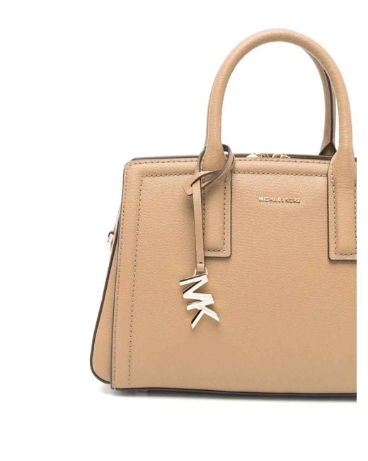 Michael Kors Natural Laila Small Satchel Bag
