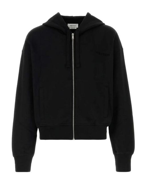 McQueen Black Sweatshirt for men