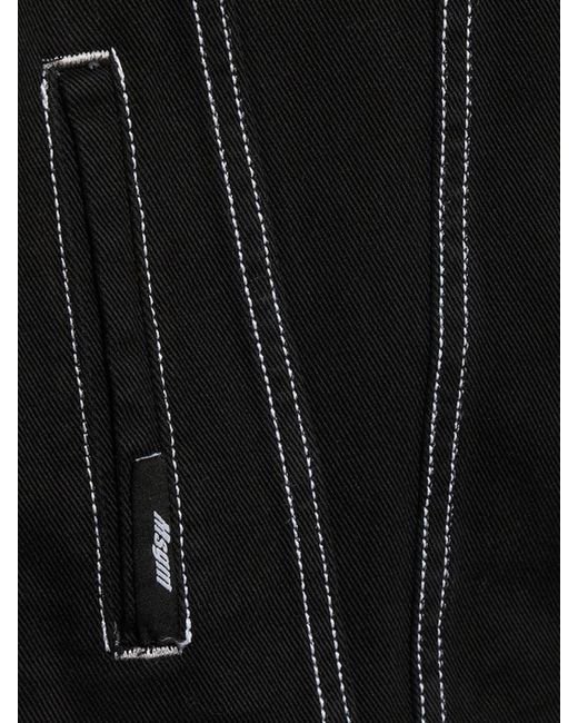 MSGM Black Jacket for men