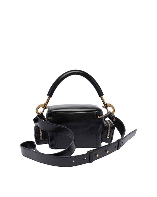 Chloé Black Small Leather Camera Bag