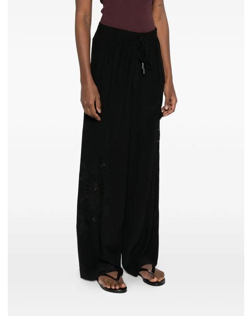 Ermanno Scervino Black Pants