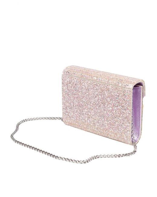 Jimmy Choo Pink Candy Clutch Bag