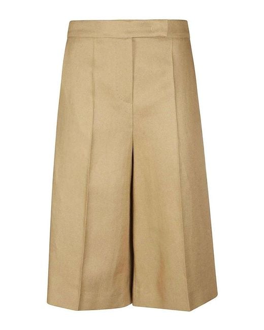 Max Mara Natural Bermuda Khaki Desert