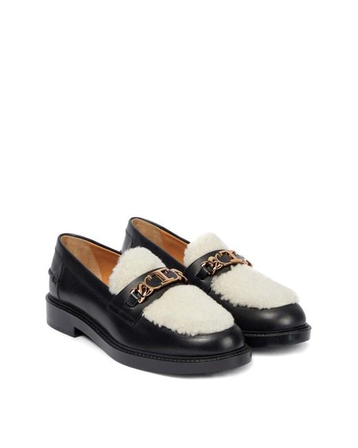 Tod's Black Teddy Loafer