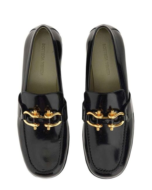 Bottega Veneta Black Loafer Madame