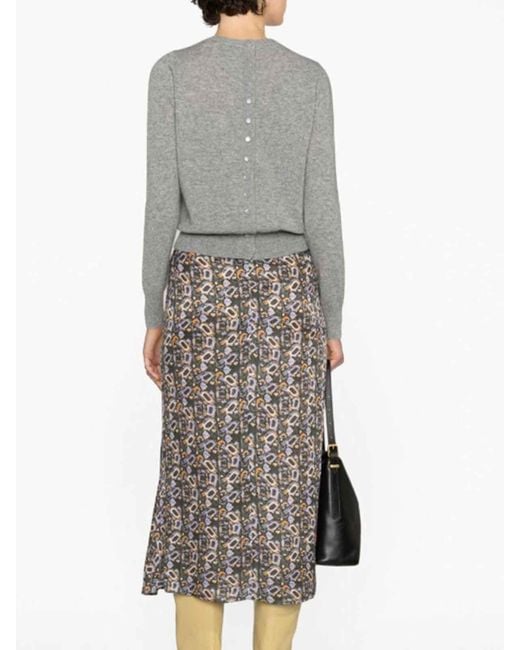 Isabel Marant Gray Crew Neck Sweater