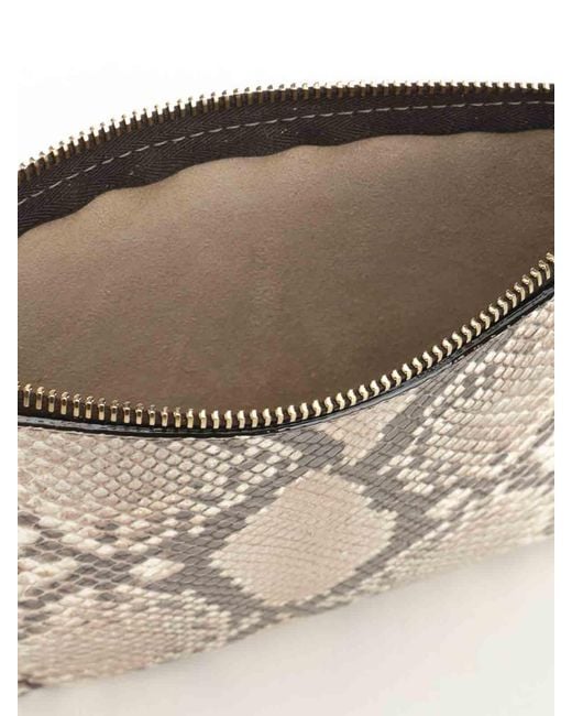 Chloé Metallic Chlo Spin Clutch Bag