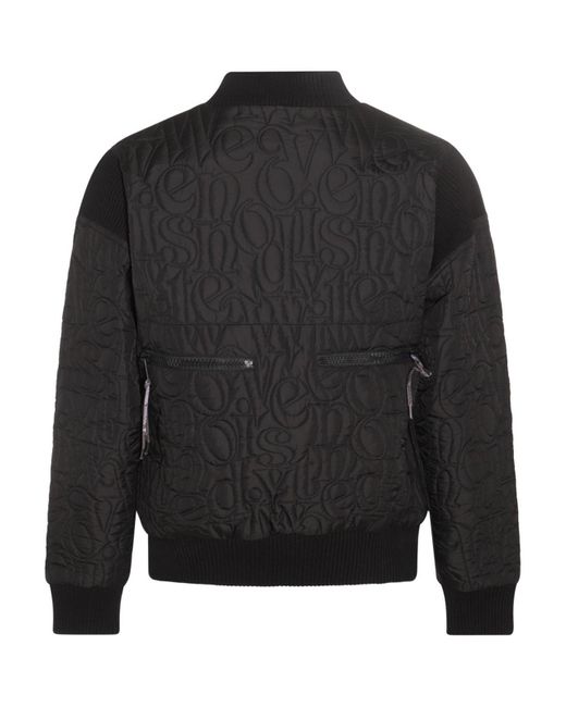 Vivienne Westwood Black Nylon Bomber Casual Jacket for men