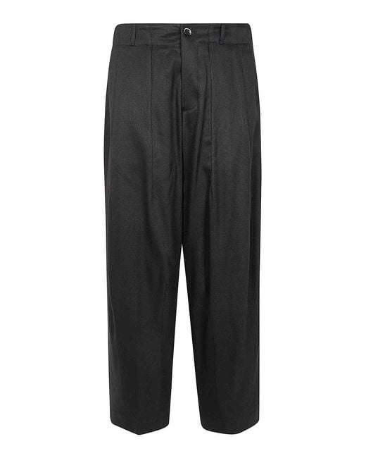 Nine:inthe:morning Black Damiano Carrot Trousers for men